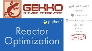 Reaction Optimization with GEKKO