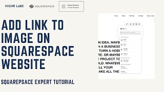 How to Add a Link to an Image on a Squarespace Website