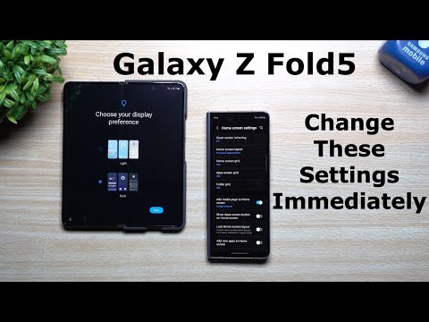 Galaxy Z Fold5 – Change these settings immediately