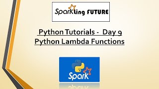 Python Tutorials - Day 9 | Lambda function in Python