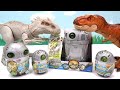 4 Jurassic POD Robot Random - Dinosaur Eggs Transformer 쥬라기팟 공룡 랜덤 로봇