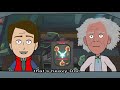 88 miles an hour 🎵 doc and marty animation back to the future parody trailer