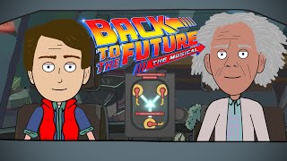 88 Miles an hour 🎵 Doc And Marty Animation | Back to the Future Parody Trailer