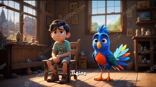 كرتون علي والعصفور المنقذ cartoon قصص للأطفال والكبار -أجمل كرتون #كرتون #رسوم_متحركة