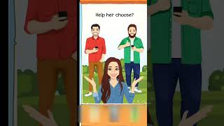 help her choose I Brain Teasers I Brain out game  #shorts #shortvideo #ytshorts