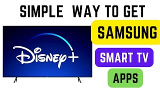 SAMSUNG SMART TV DISNEY PLUS APP