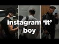 how to create that Instagram 'it' boy vibe