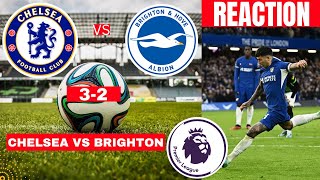 Chelsea vs Brighton 3-2 Live Stream Premier League Football EPL Match Score reaction Highlights 2023