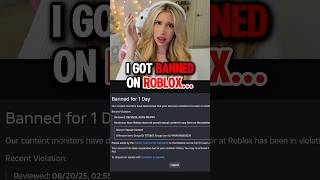 I Just Got Banned On Roblox