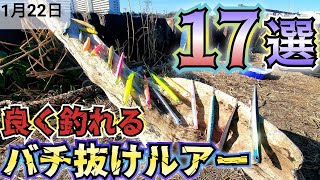 旧江戸川で釣れるバチ抜けルアー17選！