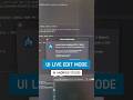 ⚡️Live Edit mode for UI-related code with #jetpackcompose #androidstudio