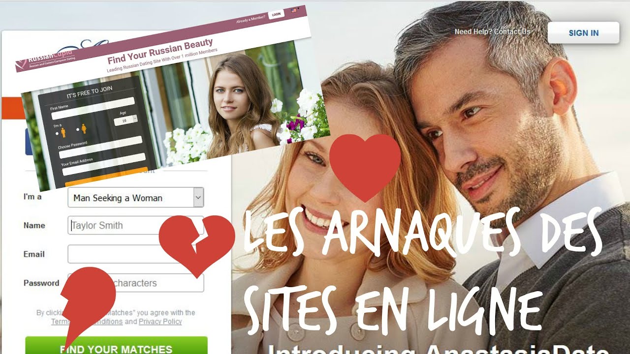 Sites De Rencontre En Ligne Et Arnaques Avec Femmes Russes ★★★ CQMI ...