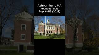 Random US Towns: Ashburnham, MA #shorts