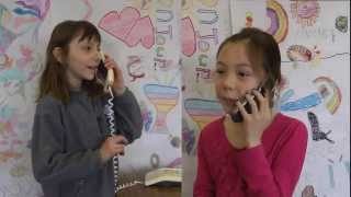 Les conversations au téléphone children learning to speak French Monsieur Zimmerman