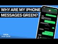 Why Are My iPhone Messages Green?