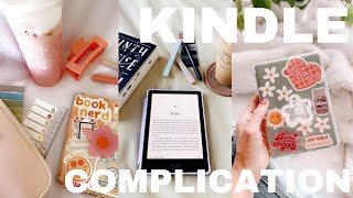Kindle TikTok Complication | decorate my kindle with me, kindle white unboxing, kindle unlimited