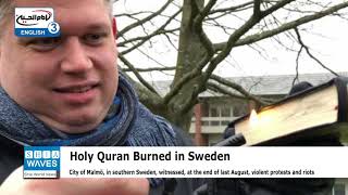 Holy Quran burned again in Malmö and Swedish police searching for perpetrators