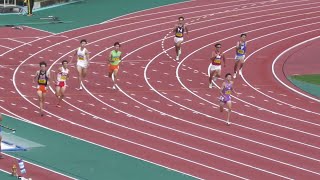 男子400m予選7組　日本インカレ2022