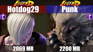 【スト6】Hotdog vs パンク (エド vs 豪鬼) SF6 Hotdog29 vs Punk (Ed vs Akuma)