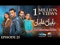 Habil Aur Qabil Episode 23 - [Eng Sub] - Aagha Ali - Yashma Gill - Asad Siddiqui - 1st July 2024
