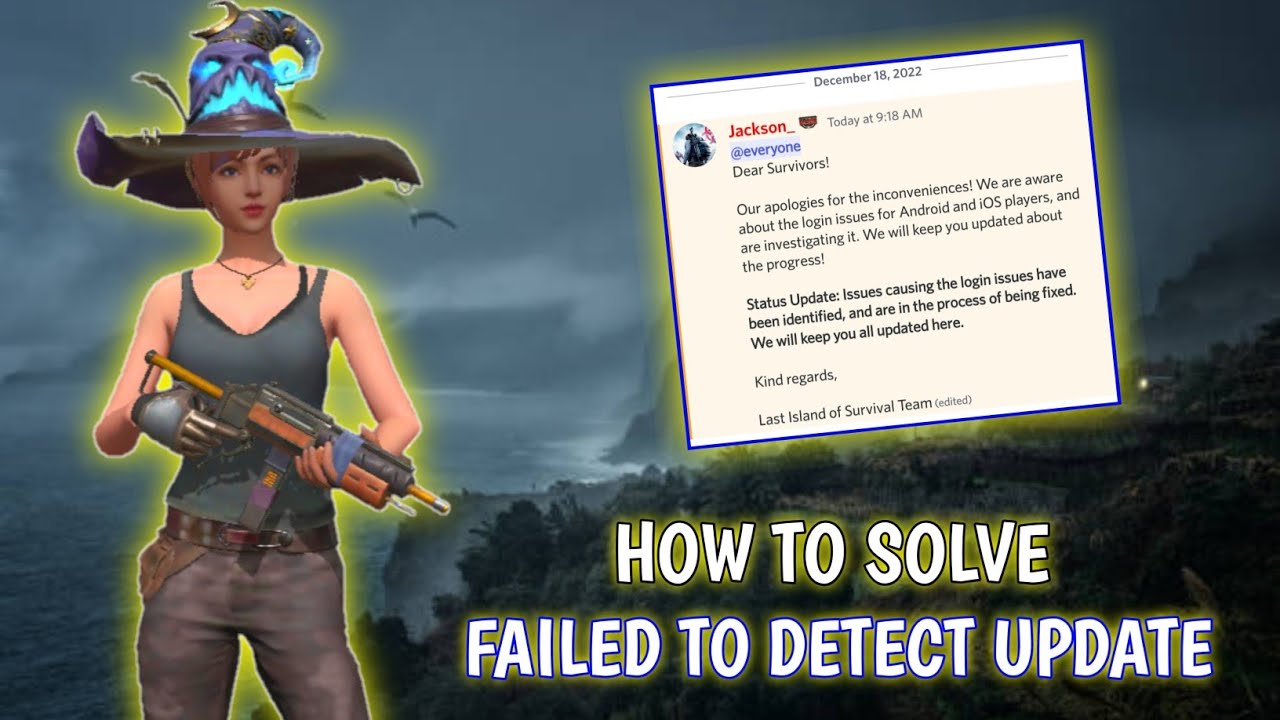 Last Day Rules Survival Failed To Detect Update Problem Solve 100