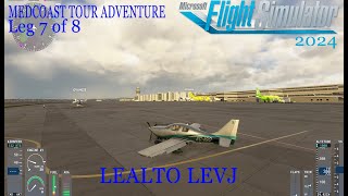 MSFS 2024 MedCoast Tour Adventure | Leg 7 of 8 | Alicante to Alcaia de la Jovada | Cessna C400 LIVE