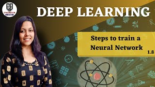 1.8 | Deep Learning | Steps to Train a Neural Network | KCS-078 | AKTU & Other Universities