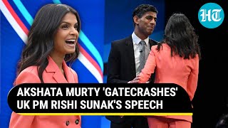 'Surprise': Akshata Murty Makes UK Political Stage Debut By 'Gatecrashing' Rishi Sunak's Speech