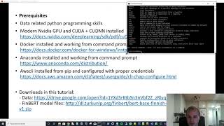 1/10 Hands on NLP text classification tutorial with BERT: Training environment setup