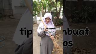 tips membuat pupuk kompos #tipsalayusitie #pupuk #kompos #sampah #sampahorganik #daun