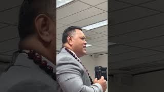 Hon.  Magele Sekati Fiaui, MP Samoa