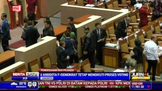 Enam Anggota Partai Demokrat Tetap Ikuti Proses Voting