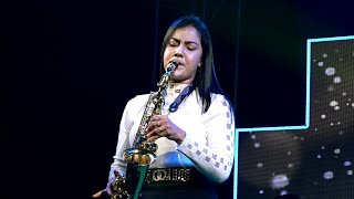 Lipika Saxophone Melody || Lipika Samanta Stage Program || Aye Mere Humsafar || Bikash Studio