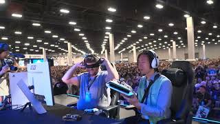 Blind sf6 player sven clutches a close set in winner's pools at evo | Evo4