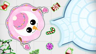 NEW MOPE.IO CHRISTMAS UPDATE // NEW SNOWGIRL // IGLOOS \u0026 CAVES