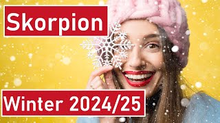 SKORPION ♏️ ZURÜCK IN DIE ZUKUNFT! 🥳❤️🔥 (Winter 2024/25) ✨️ Tarot Orakel ✨️