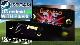 Steam Games on Android are HERE! | Pluvia Steam Client for Android First Impressions