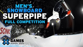 Monster Energy Men’s Snowboard SuperPipe: FULL COMPETITION | X Games Aspen 2025