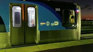 Miami Metrorail: a ride on the Hitachi cars (Dec. 5, 2017)
