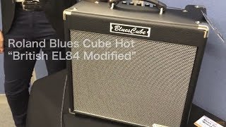 Roland Blues Cube Hot “British EL84 Modified” をデジマート担当者が弾いてみた