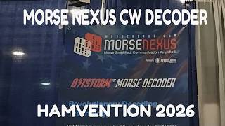MORSE NEXUS CW DECODER