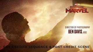 CAPTAIN MARVEL (2019) | End Credits & Post Credit Scene -  HD