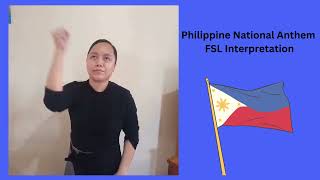 FSL NEW Philippine National Anthem Fast Version by Hard of Hearing Coach