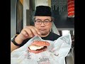 Makan Burger Rendang di McD Enakkk Gurihhh #mcdonald #burgerrendang