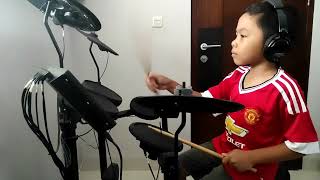 This Love - Maroon 5 - Drum Cover by Samuel (6 years old)