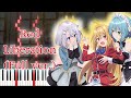 [Hikikomari Kyuuketsuki no Monmon OP] Red Liberation/fripSide (Full ver.) Piano Arrangement