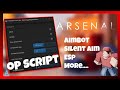 OP Arsenal GUI Hub Script - Aimbot, Silent Aim, ESP, Triggerbot and more!