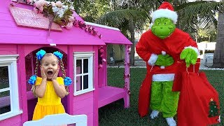 Diana and GRINCH who stole New Year's Presents