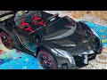 ឡានអាគុយកូនក្មេង lamborghini veneno ពណ៌ខ្មៅ