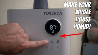 This YOKEKON humidifier is the biggest I have seen! Best humidifier for an entire house!